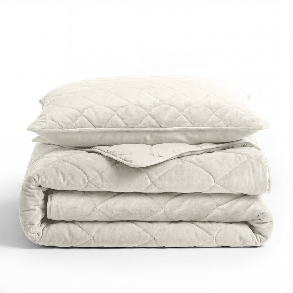 Sleeptime Lazy Dekbed Velvet Beige Met Kussenslopen – afbeelding 5
