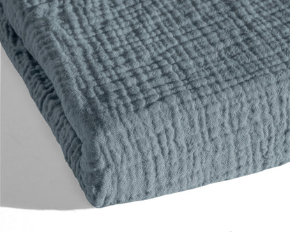 Sleeptime Lazy Dekbed Mousseline Groen Met Kussenslopen – afbeelding 9