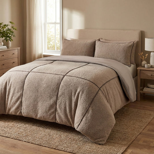 Teddy Trim Taupe