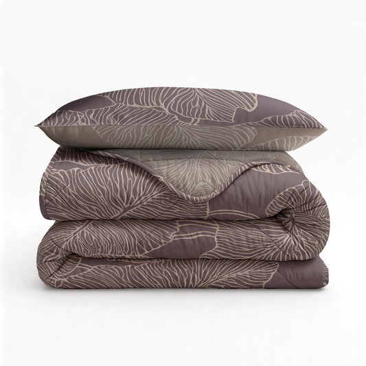 Lazy Dekbed Dreamy Mauve Met Kussenslopen