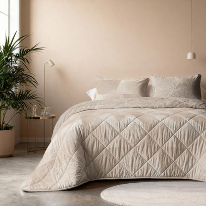 Sleeptime Lazy Dekbed Warm Triangles Zand/Beige Met Kussenslopen – afbeelding 5