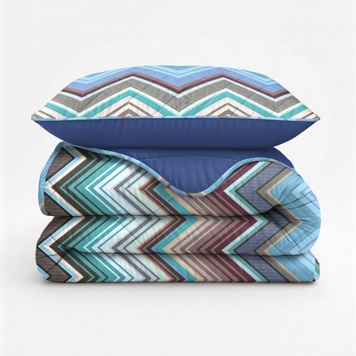 Sleeptime Lazy Dekbed Tilly Blauw Met Kussenslopen – afbeelding 8