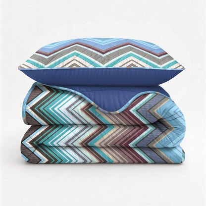 Sleeptime Lazy Dekbed Tilly Blauw Met Kussenslopen – afbeelding 8