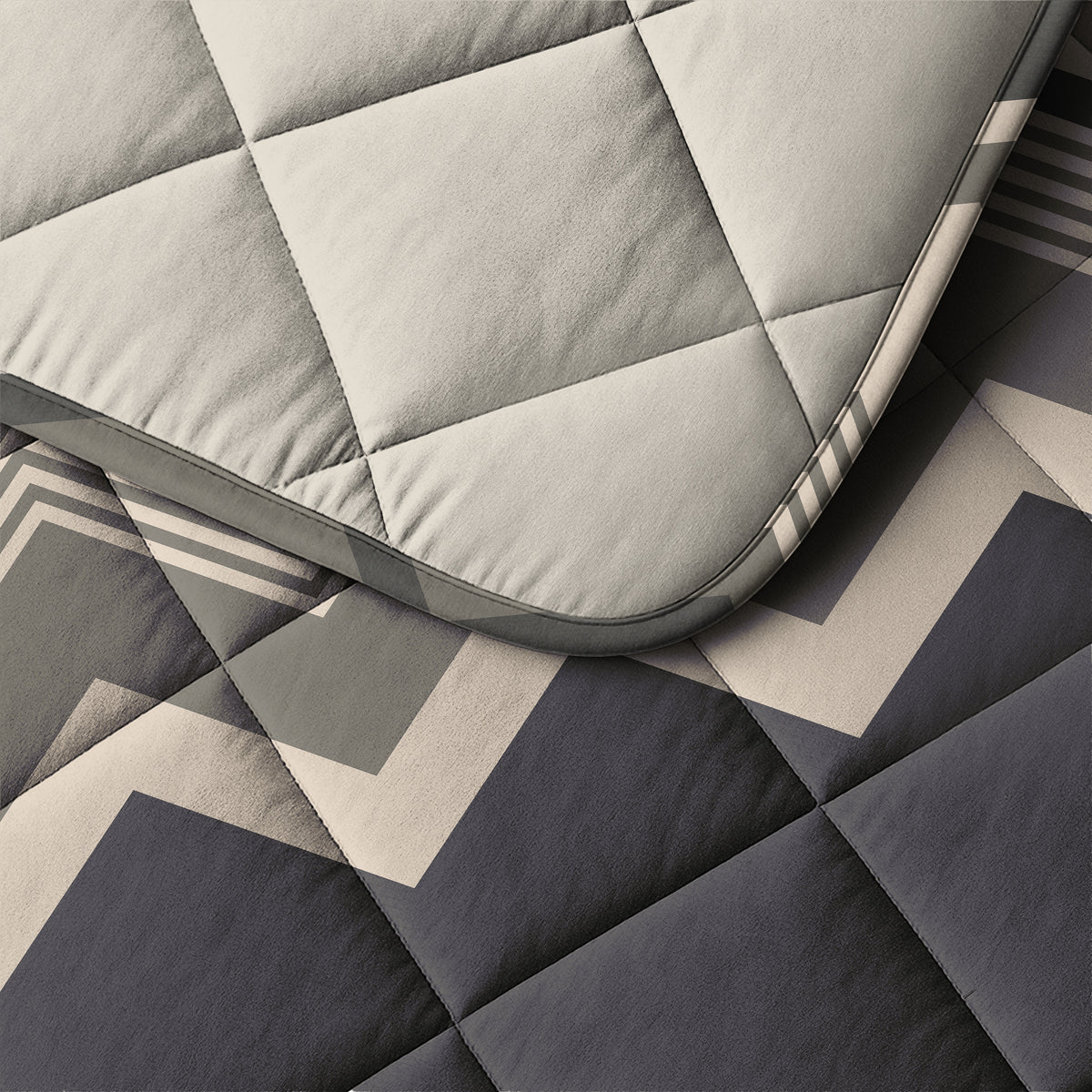 Sleeptime Lazy Dekbed Remon Taupe Met Kussenslopen – afbeelding 4