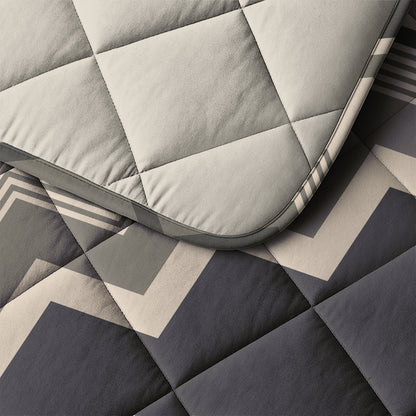 Sleeptime Lazy Dekbed Remon Taupe Met Kussenslopen – afbeelding 4