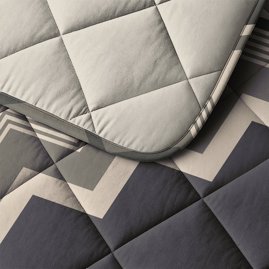 Sleeptime Lazy Dekbed Remon Taupe Met Kussenslopen – afbeelding 4