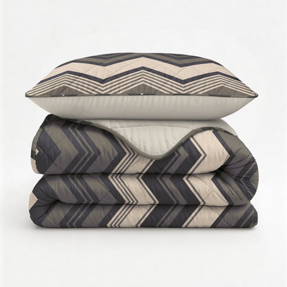 Sleeptime Lazy Dekbed Remon Taupe Met Kussenslopen – afbeelding 7