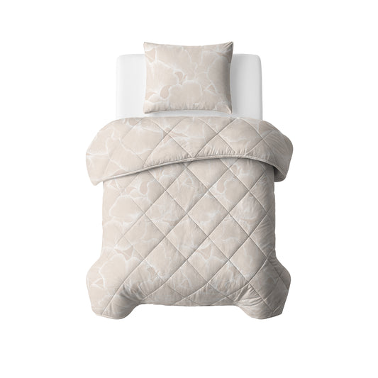 Lazy Dekbed Katoen Zeke Beige