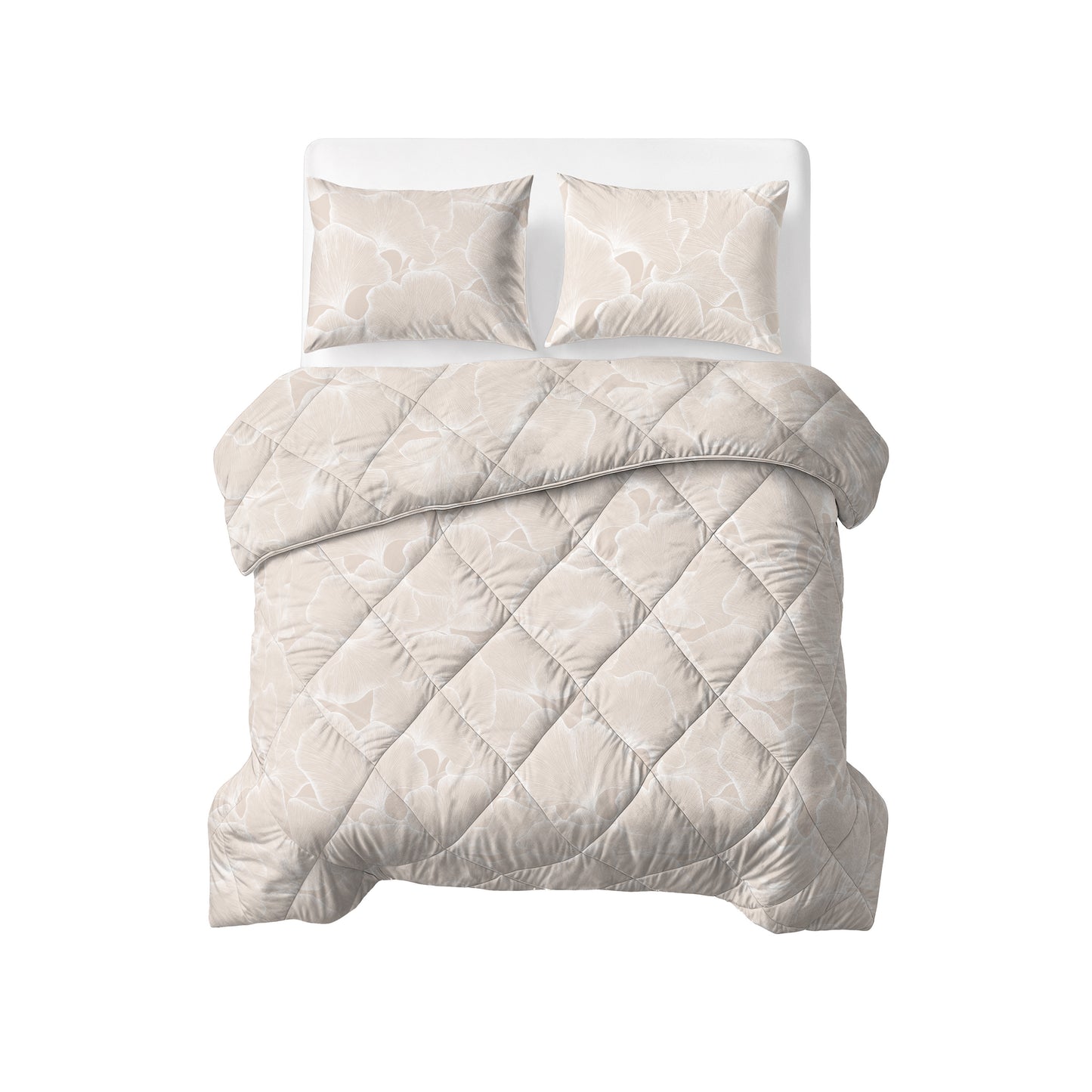 Lazy Dekbed Katoen Zeke Beige