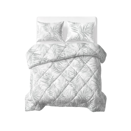 Sleeptime Lazy Dekbed Katoen Vinto Wit/Grijs – afbeelding 2