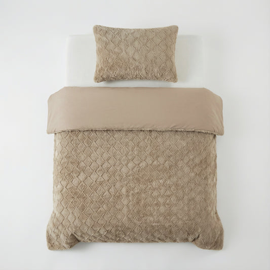 Faux Fur Syon Taupe