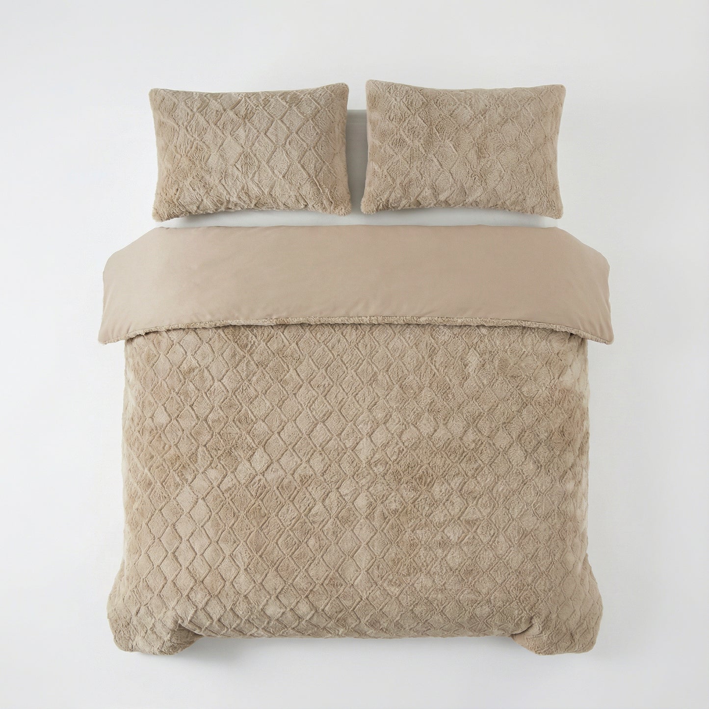 Faux Fur Syon Taupe