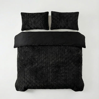 Faux Fur Syon Zwart