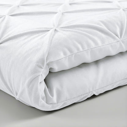 Sleeptime Lazy Velvet Pintuck Wit – afbeelding 8