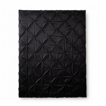 Sleeptime Lazy Velvet Pintuck Zwart – afbeelding 4