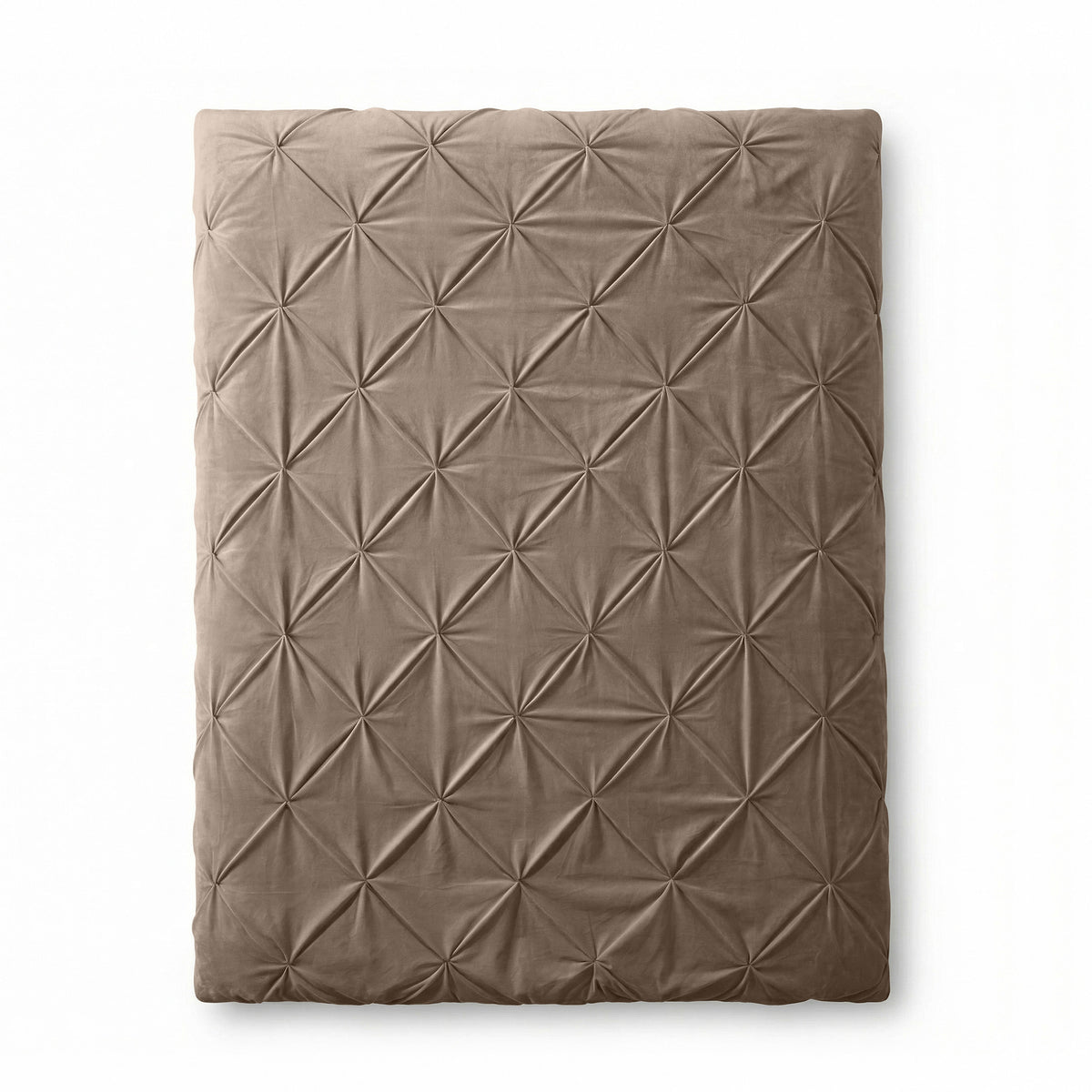 Sleeptime Lazy Velvet Pintuck Taupe – afbeelding 6