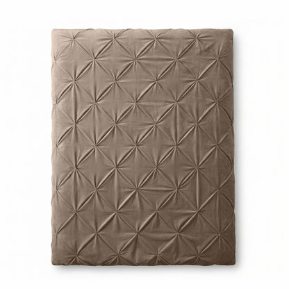 Sleeptime Lazy Velvet Pintuck Taupe – afbeelding 6