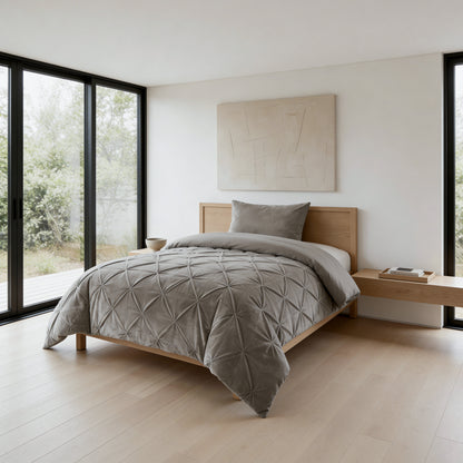 Sleeptime Lazy Velvet Pintuck Zand – afbeelding 7