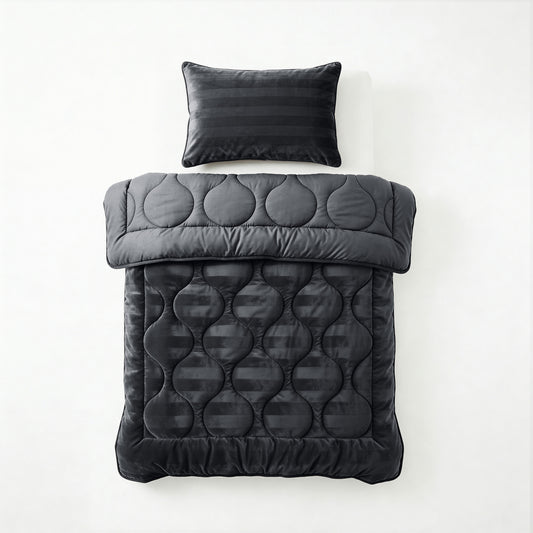 Lazy Dekbed Hotel Velvet Antraciet