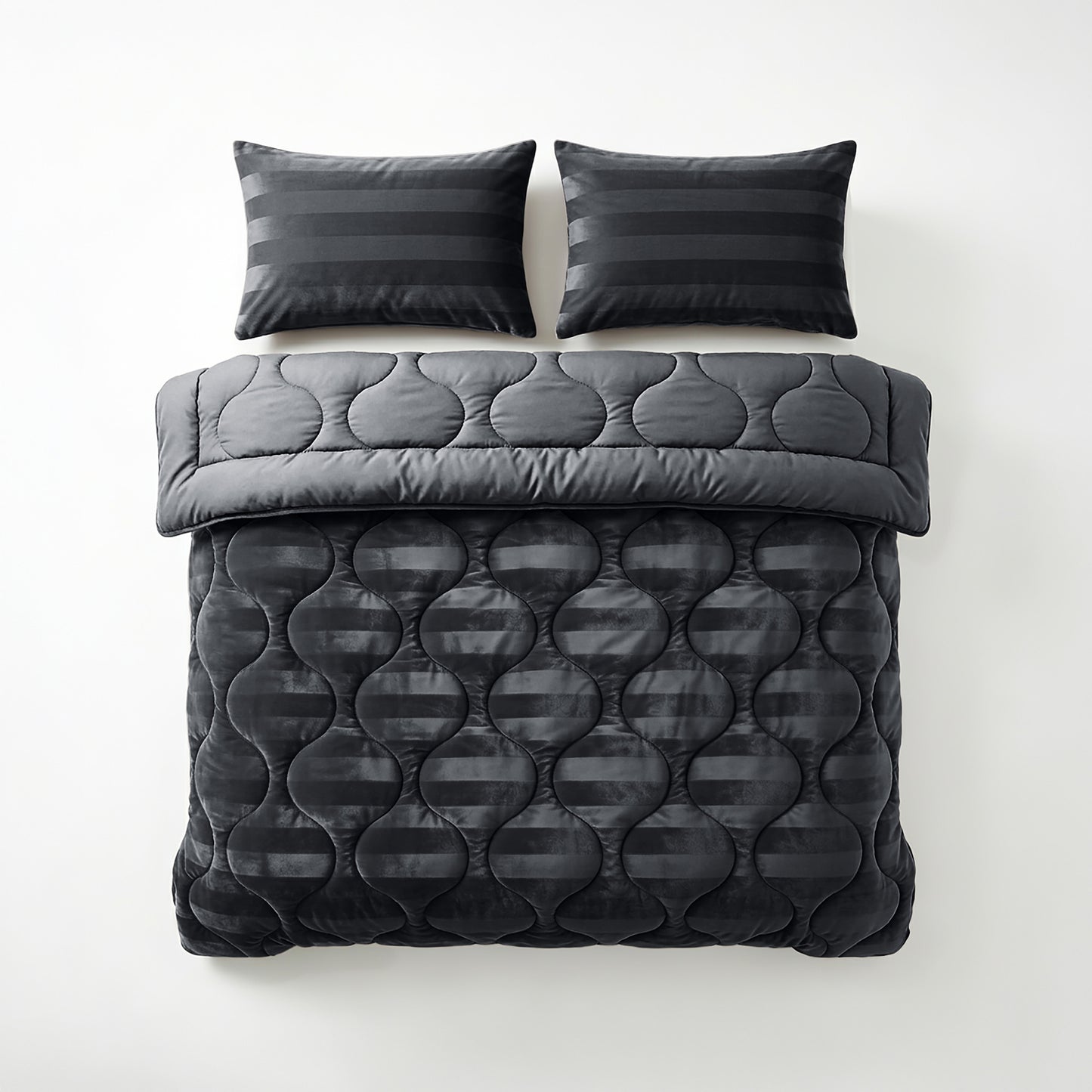 Lazy Dekbed Hotel Velvet Antraciet