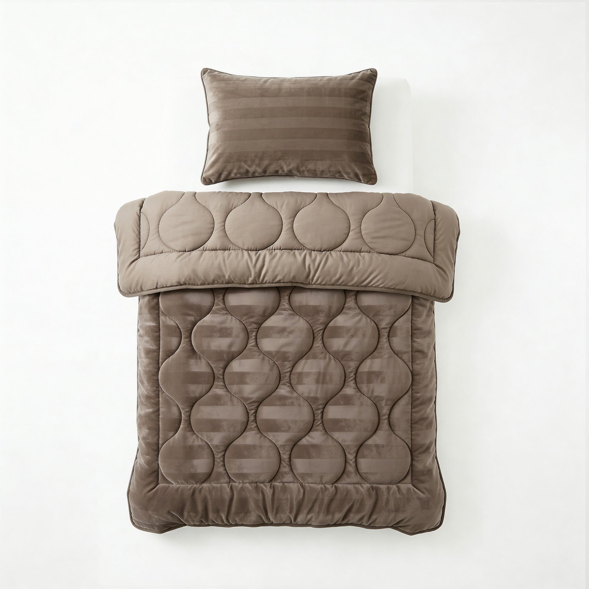 Lazy Dekbed Hotel Velvet Taupe