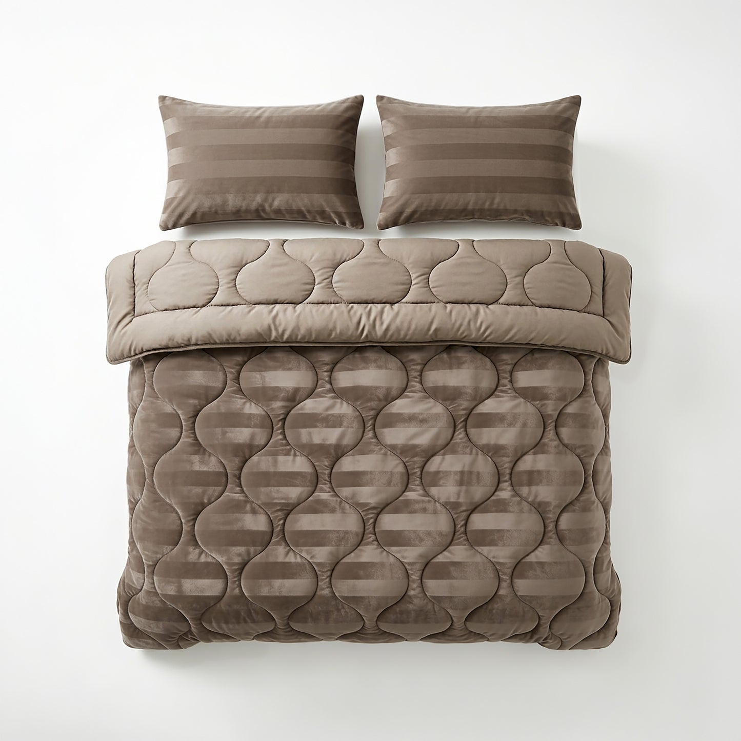 Lazy Dekbed Hotel Velvet Taupe