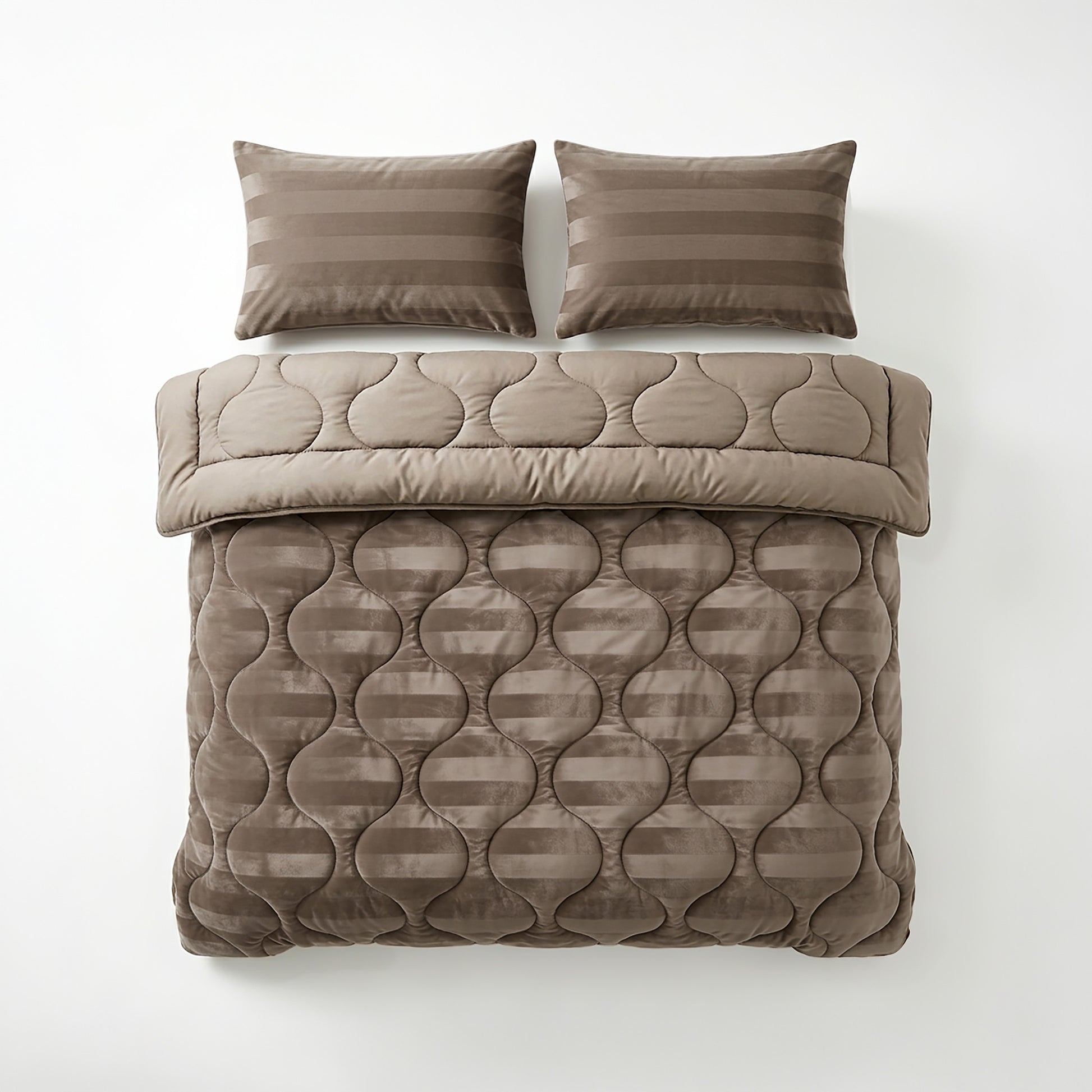 Lazy Dekbed Hotel Velvet Taupe