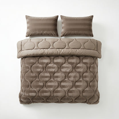 Lazy Dekbed Hotel Velvet Taupe