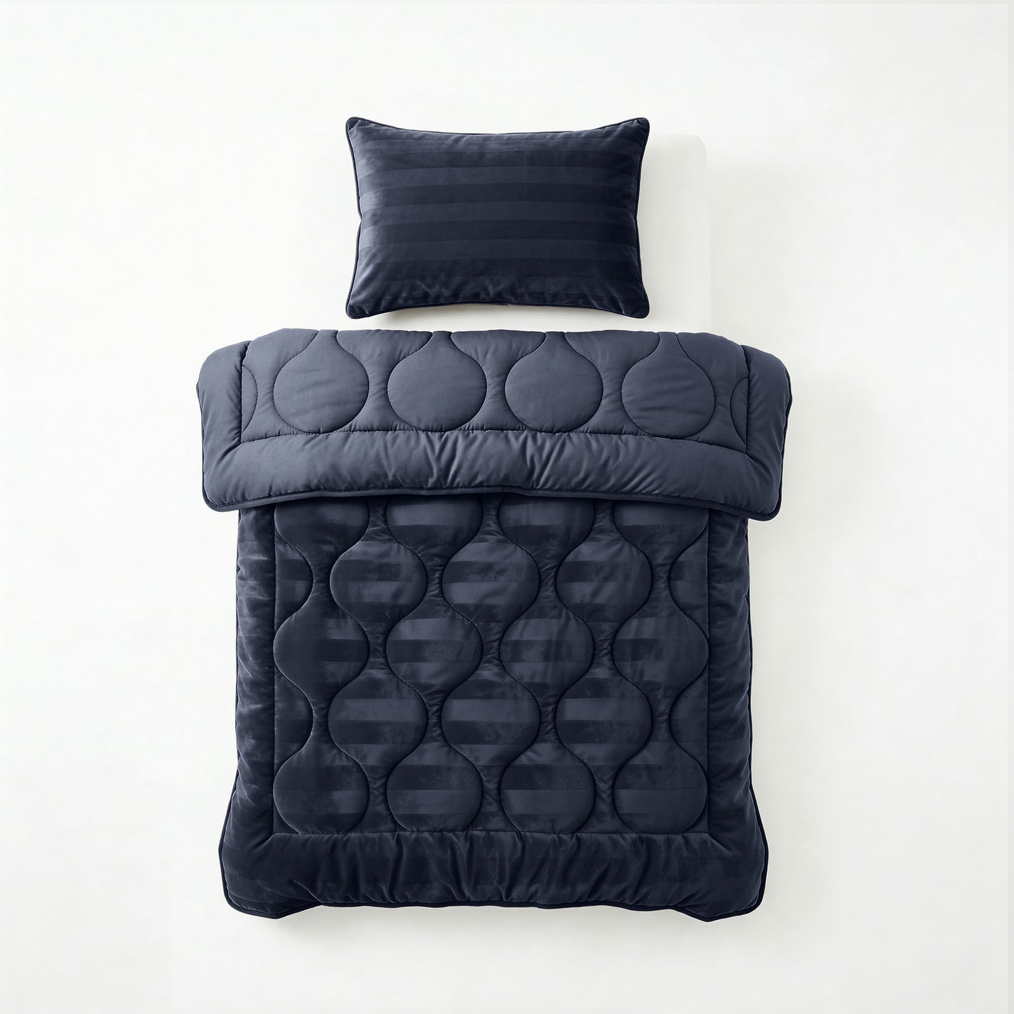 Lazy Dekbed Hotel Velvet Navy