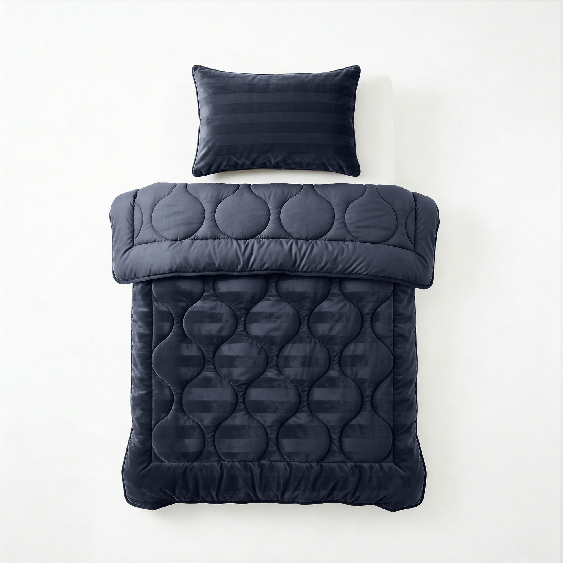 Lazy Dekbed Hotel Velvet Navy