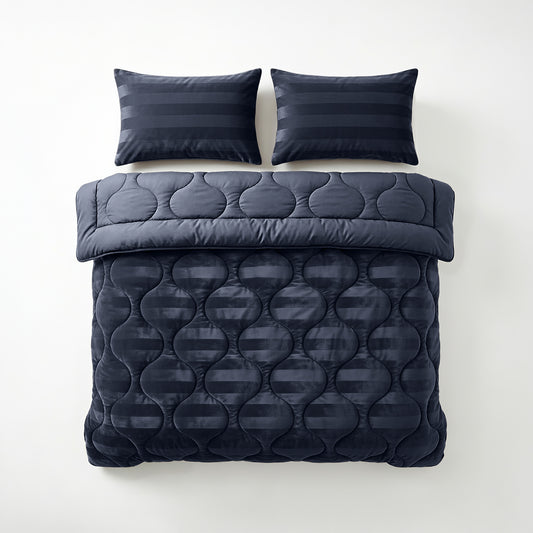 Sleeptime Lazy Dekbed Hotel Velvet Navy – afbeelding 2