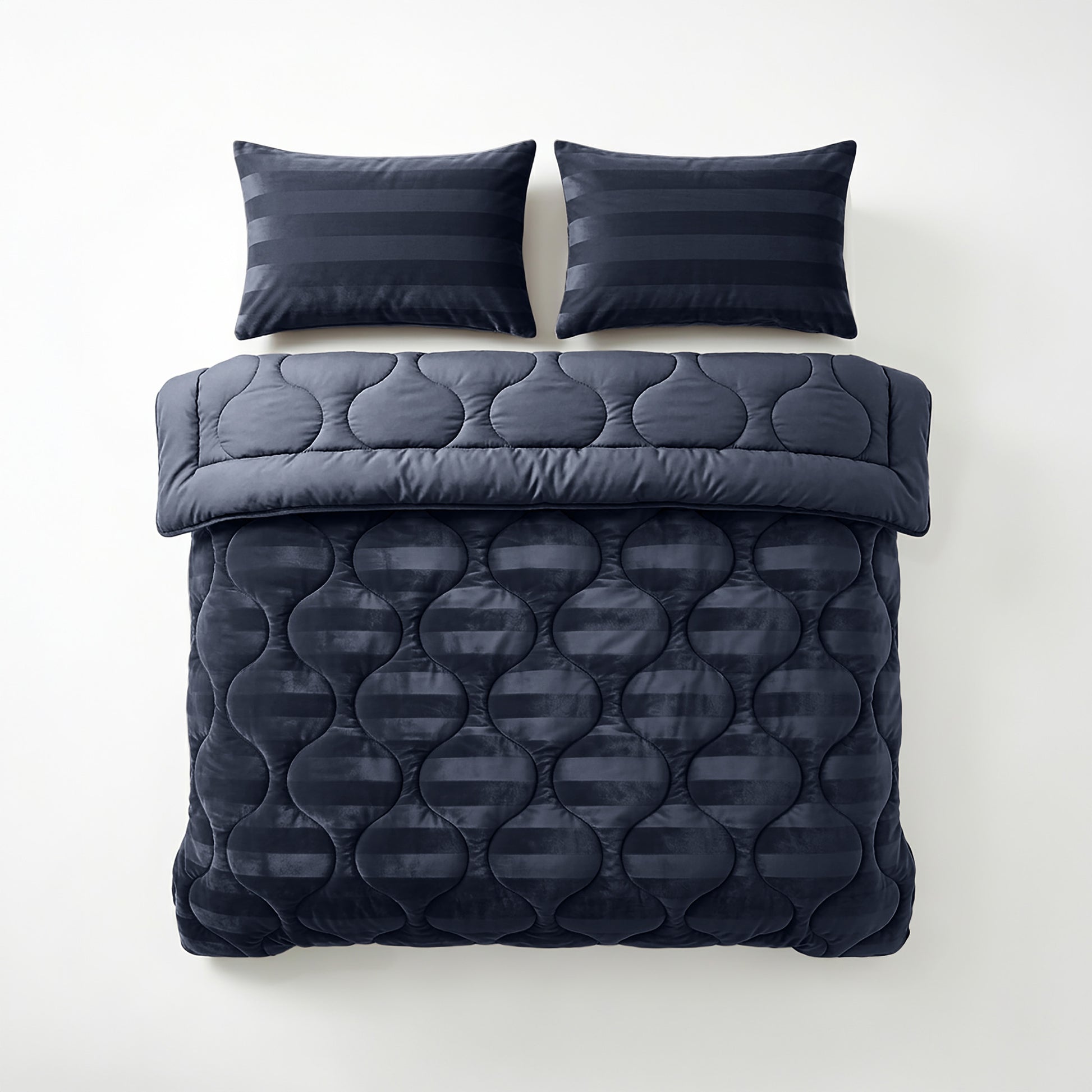 Lazy Dekbed Hotel Velvet Navy