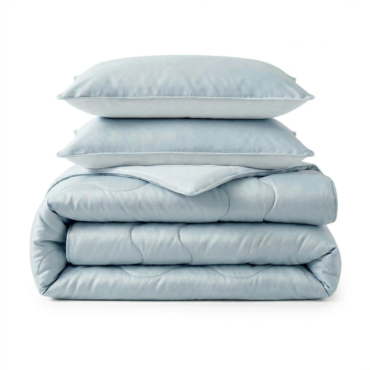 Dreamhouse Verkoelende Blue Cell Lazy Dekbed Met Kussenslopen Blauw