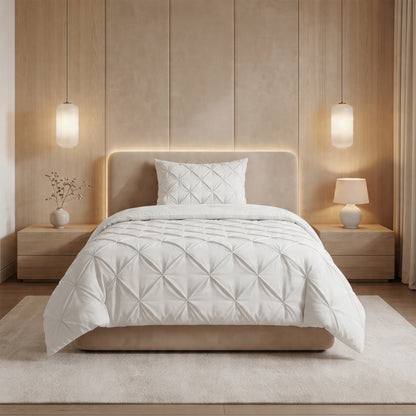 Sleeptime Lazy Dekbed Pintuck Off White – afbeelding 6