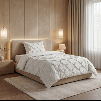 Sleeptime Lazy Dekbed Pintuck Off White – afbeelding 7