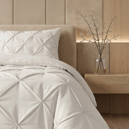 Sleeptime Lazy Dekbed Pintuck Off White – afbeelding 8