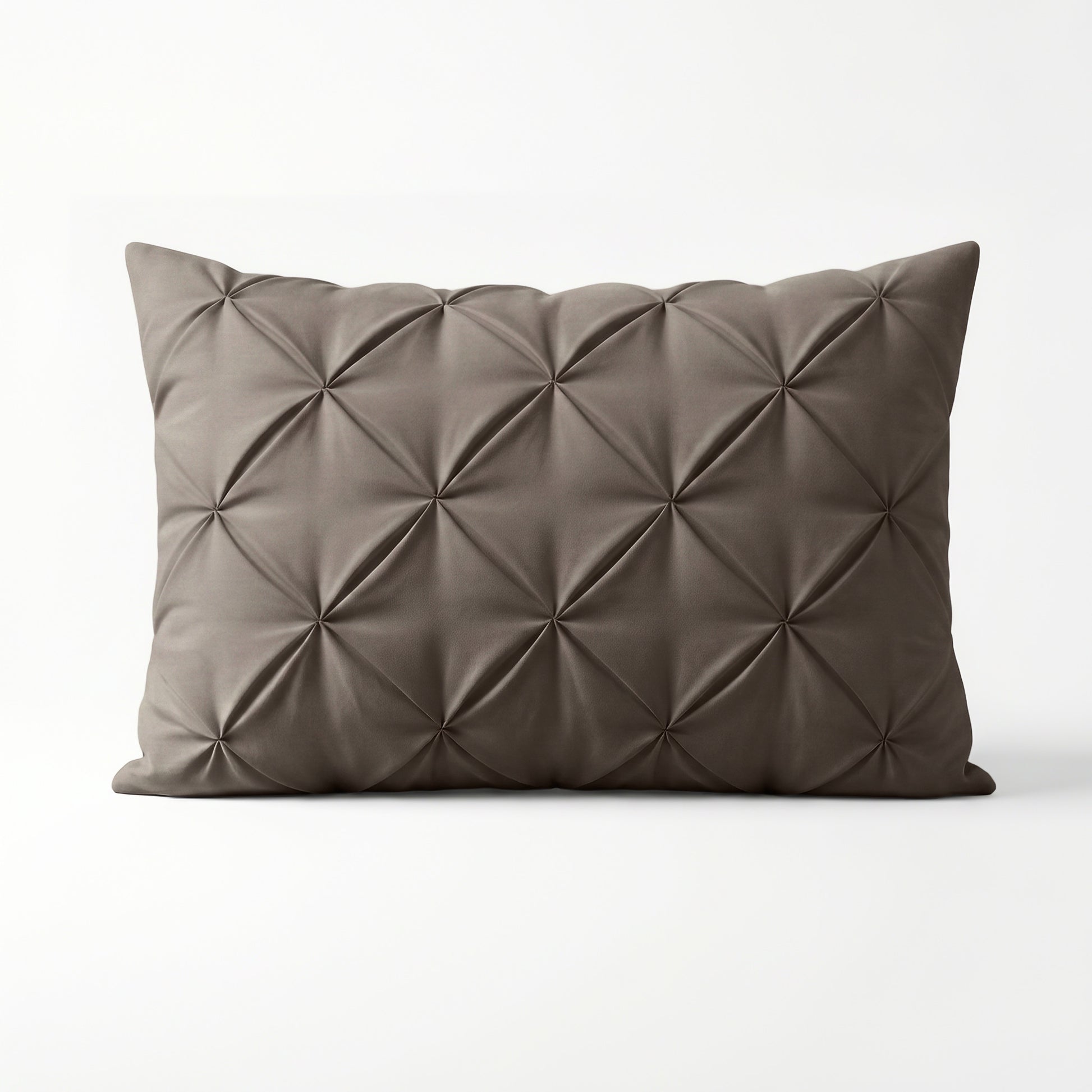 Lazy Pintuck Kussenslopen 2Pack Taupe 60 x 70