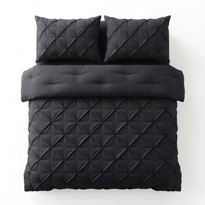Lazy Dekbed Pintuck Antraciet