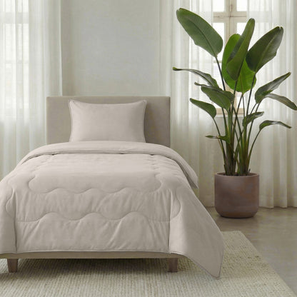 Dreamhouse Verkoelende Blue Cell Lazy Dekbed Met Kussenslopen Taupe – afbeelding 9