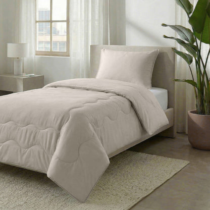 Dreamhouse Verkoelende Blue Cell Lazy Dekbed Met Kussenslopen Taupe – afbeelding 8