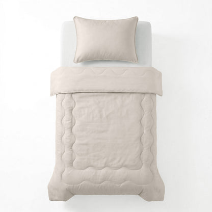 Verkoelende Blue Cell Lazy Dekbed Met Kussenslopen Taupe