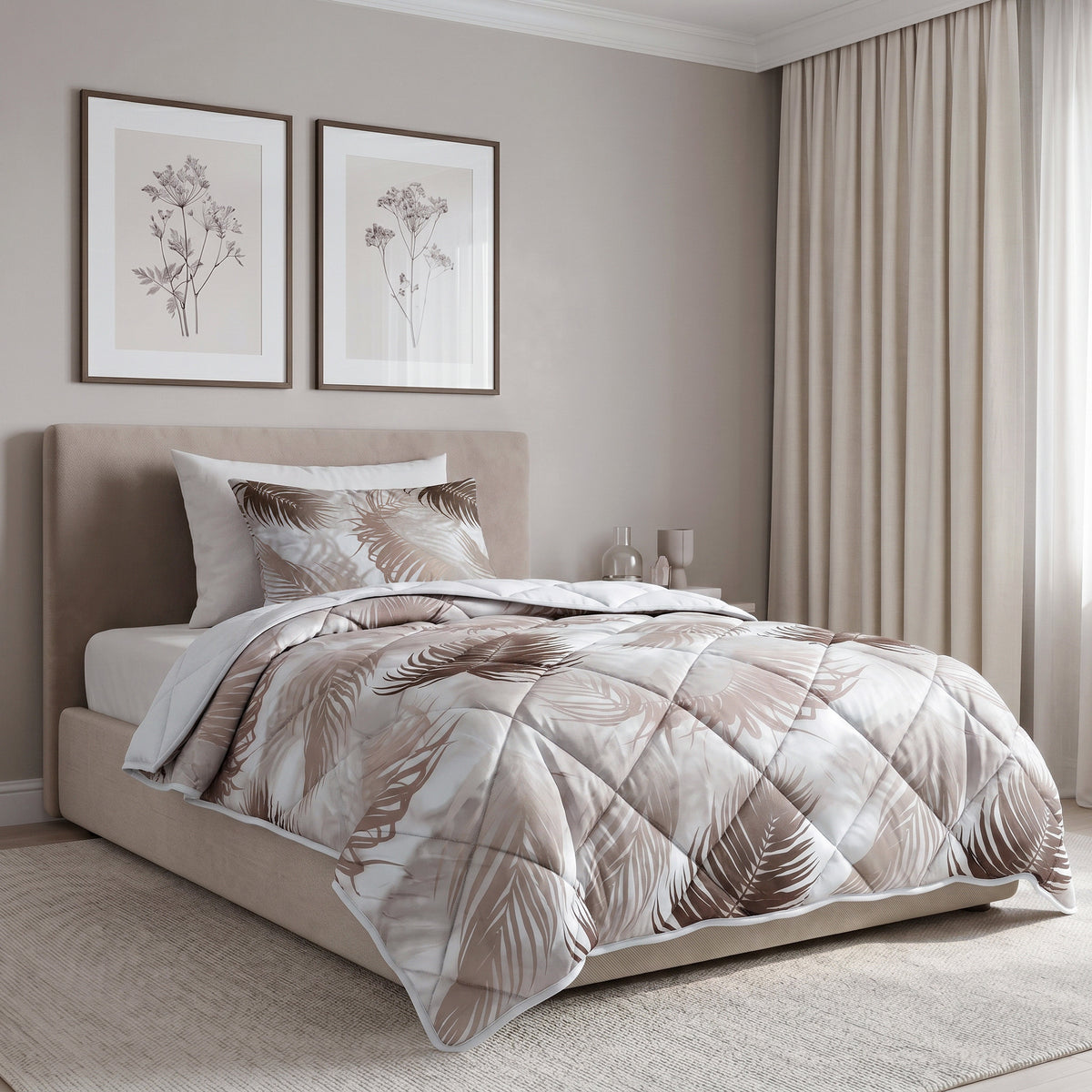 Sleeptime Lazy Dekbed Jayda Zand Met Kussenslopen – afbeelding 5