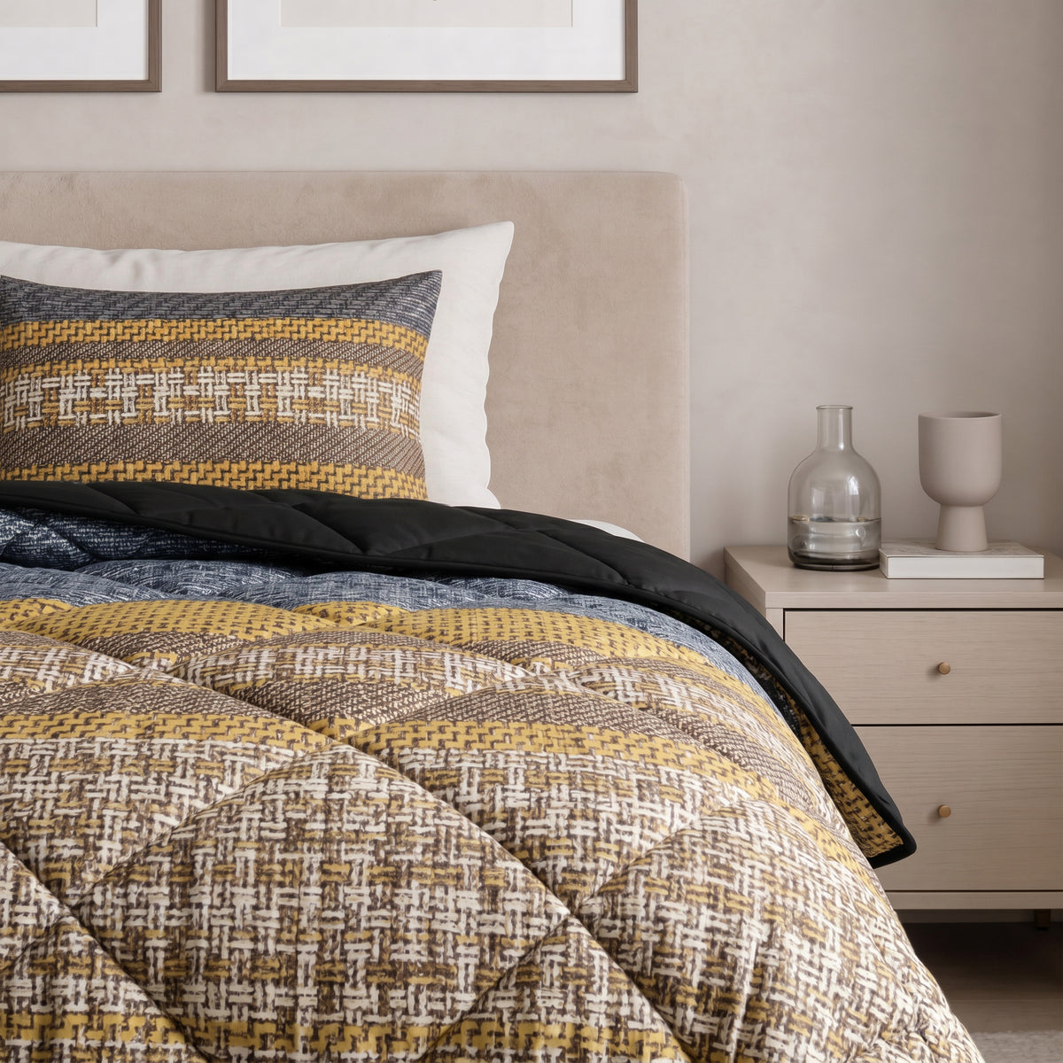 Sleeptime Lazy Dekbed Altor Antraciet Met Kussenslopen – afbeelding 10