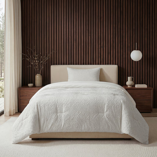 Lazy Dekbed Salva Beige Met Kussenslopen