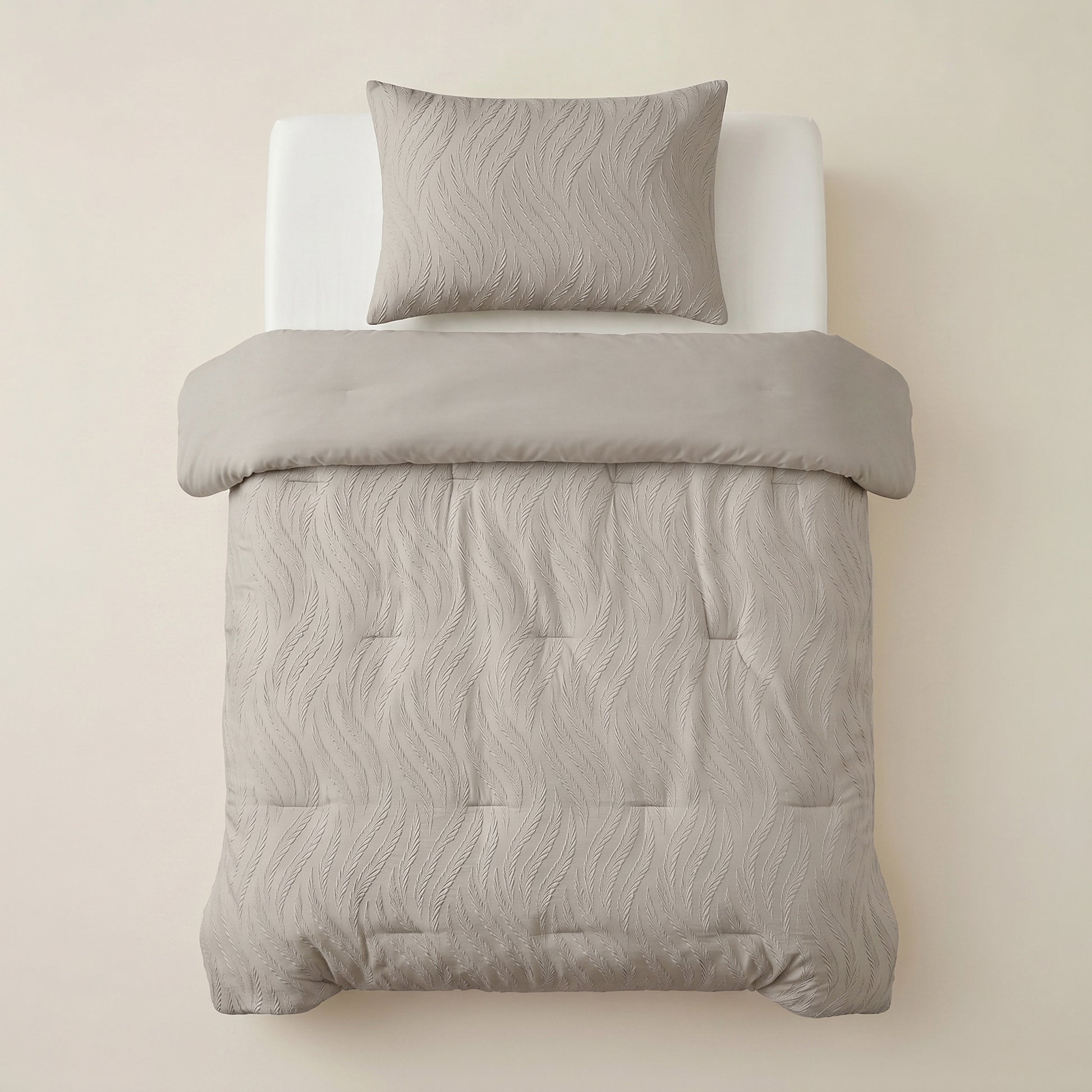 Lazy Dekbed Rafa Taupe Met Kussenslopen