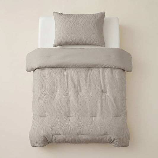 Lazy Dekbed Rafa Taupe Met Kussenslopen