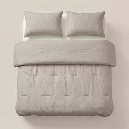 Lazy Dekbed Rafa Taupe Met Kussenslopen