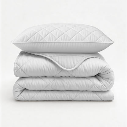 Sleeptime Lazy Dekbed Uni Beige Met Kussenslopen – afbeelding 8