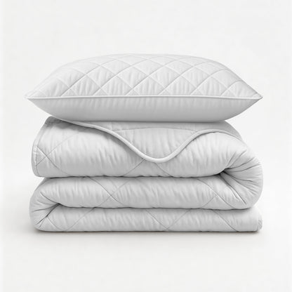 Sleeptime Lazy Dekbed Uni Beige Met Kussenslopen – afbeelding 13