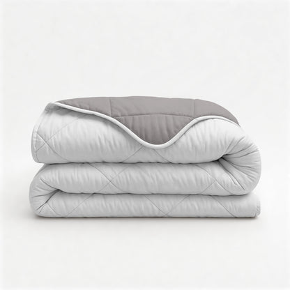 Sleeptime Lazy Dekbed Uni Beige - Taupe/Grijs Met Kussenslopen – afbeelding 10